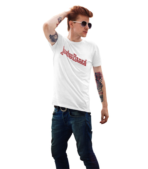 Justas Pissed - White
