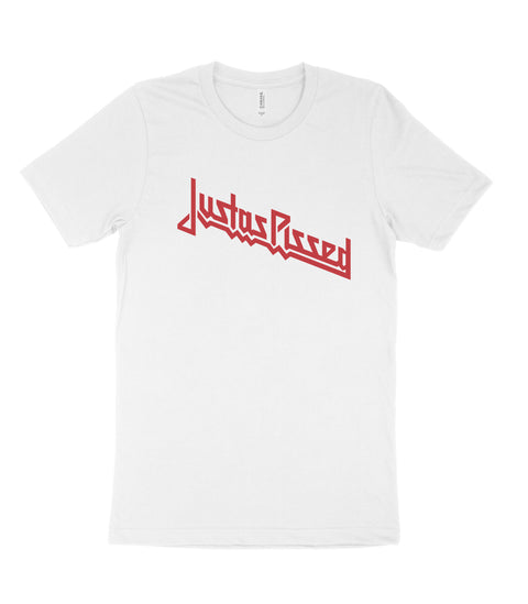 Justas Pissed - White